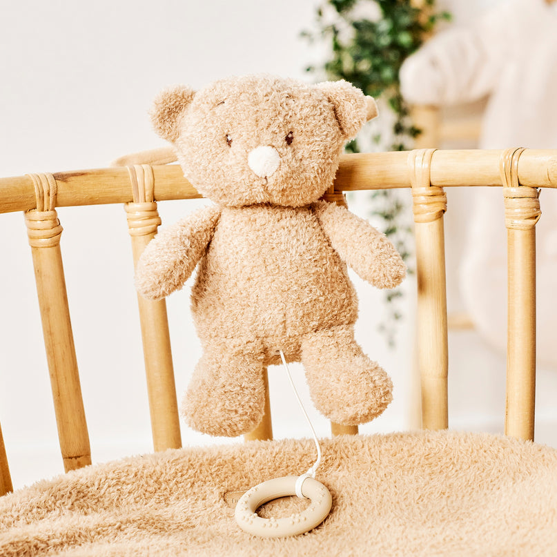 NATTOU Teddy Muusikaline beebimänguasi karu, 16 cm