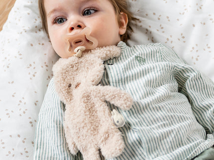 NATTOU Teddy pehme lutihoidja jänku, beež
