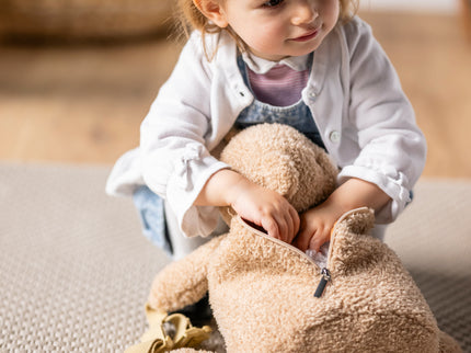 NATTOU Teddy pehme seljakott karu