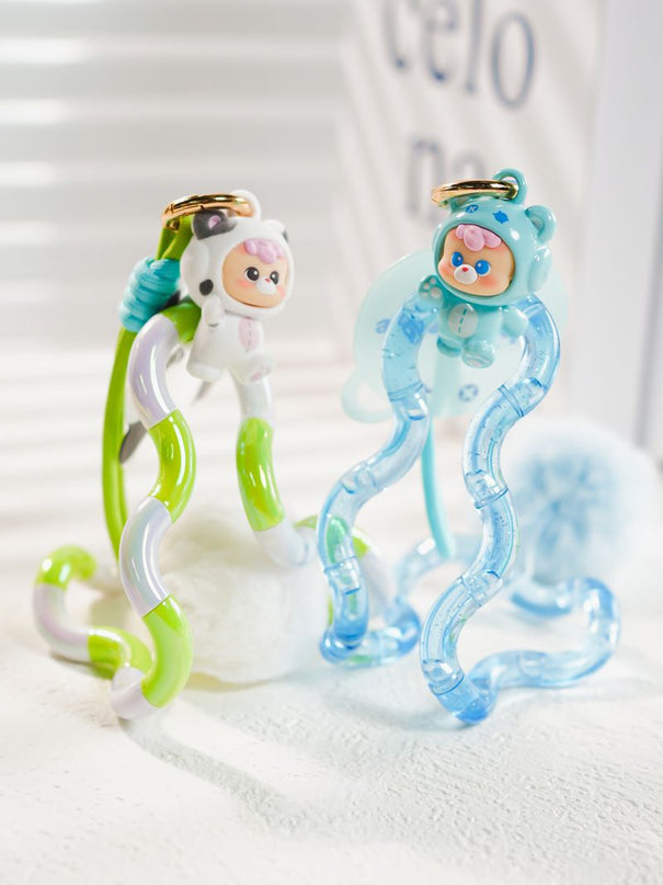 DIUDIU BABY x TANGLE võtmehoidja pimepakk - Bear