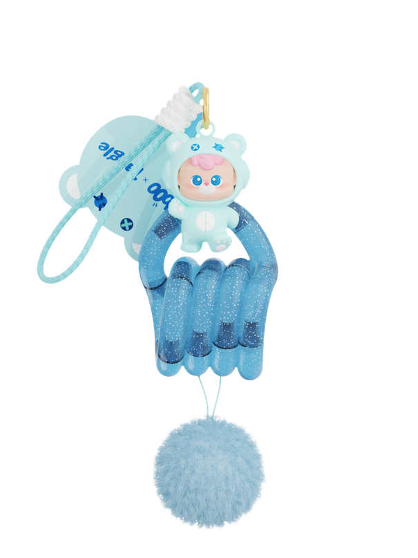 DIUDIU BABY x TANGLE võtmehoidja pimepakk - Bear