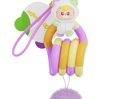 DIUDIU BABY x TANGLE võtmehoidja pimepakk - Bear