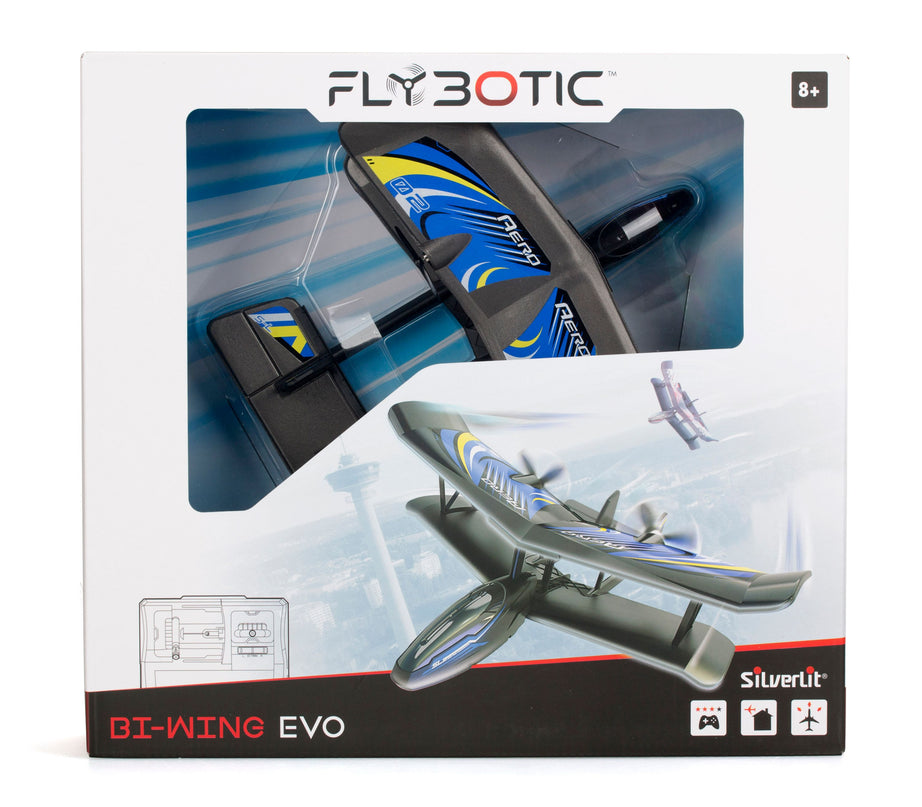 FLYBOTIC raadioteel juhitav lennuk BI-WING EVO