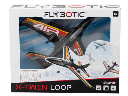 FLYBOTIC raadioteel juhitav lennuk  X-Twin Loop, 29cm