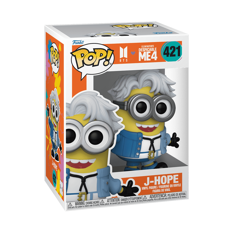 FUNKO POP! Vinüülfiguur: BTS x Despicable Me 4 - J-Hope