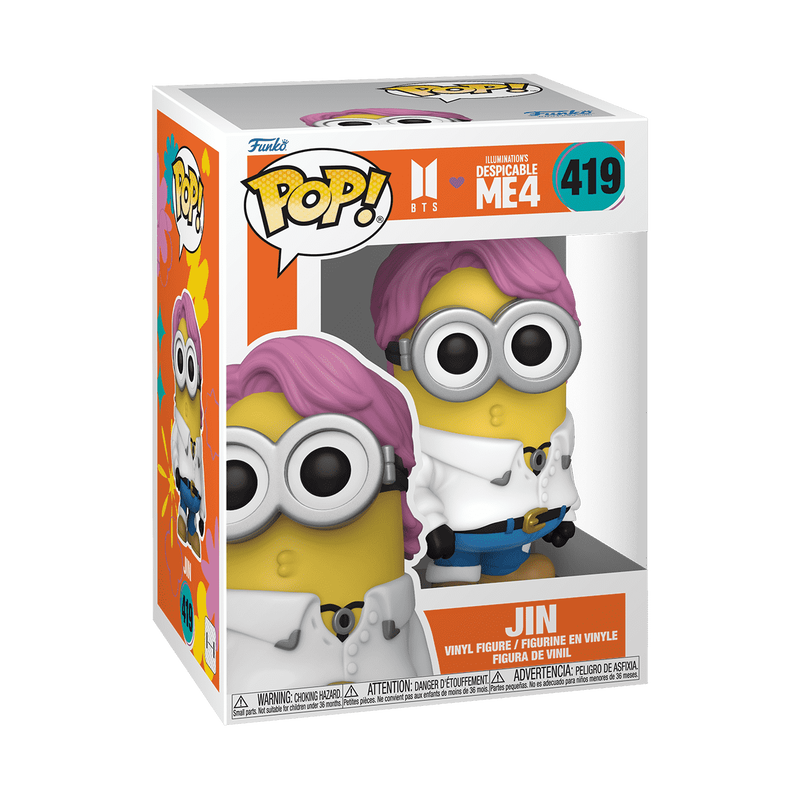 FUNKO POP! Vinüülfiguur: BTS x Despicable Me 4 - Jin