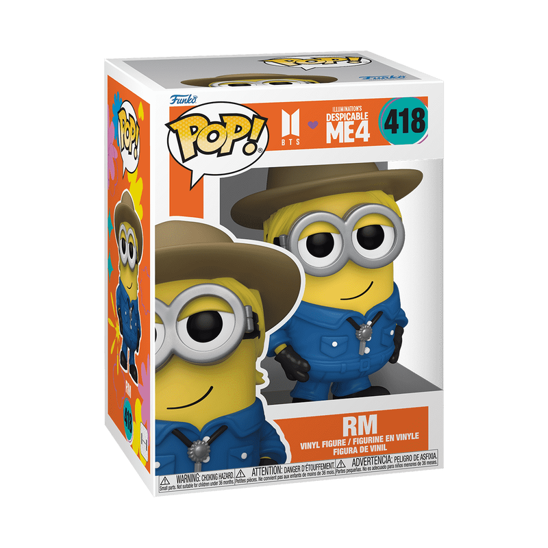 FUNKO POP! Vinüülfiguur: BTS x Despicable Me 4 - RM