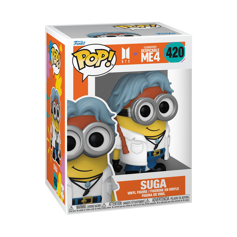 FUNKO POP! Vinüülfiguur: BTS x Despicable Me 4 - Suga