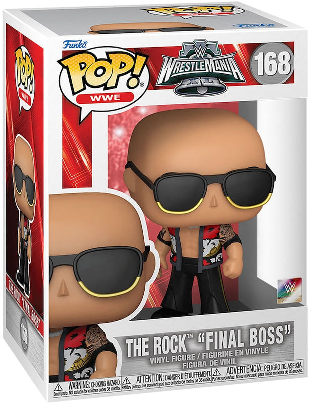 FUNKO POP! Vinyl figuur: WWE - The Rock (Final Boss)