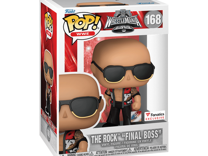 FUNKO POP! Vinyl figuur: WWE - The Rock (Final Boss)