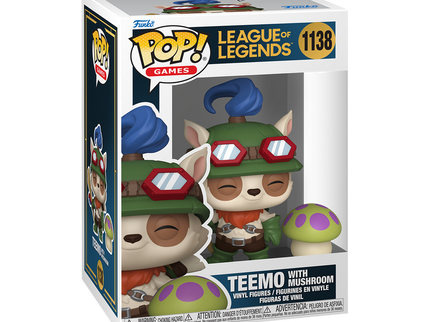 FUNKO POP! Vinyl figuur: League of Legends - Teemo with Mushroom