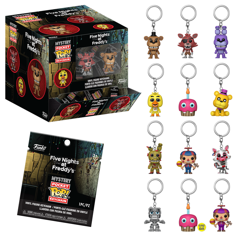 FUNKO POP! Võtmehoidja: Five Nights at Freddy´s (Mystery)