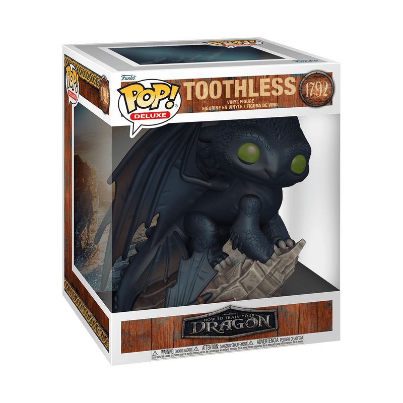 FUNKO POP! Deluxe Vinyl Figuur: How To Train Your Dragon - Toothless