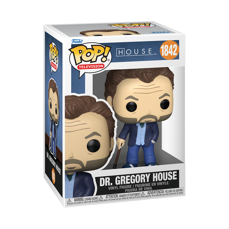 FUNKO POP! Vinyl figuur: House - Dr. Gregory House