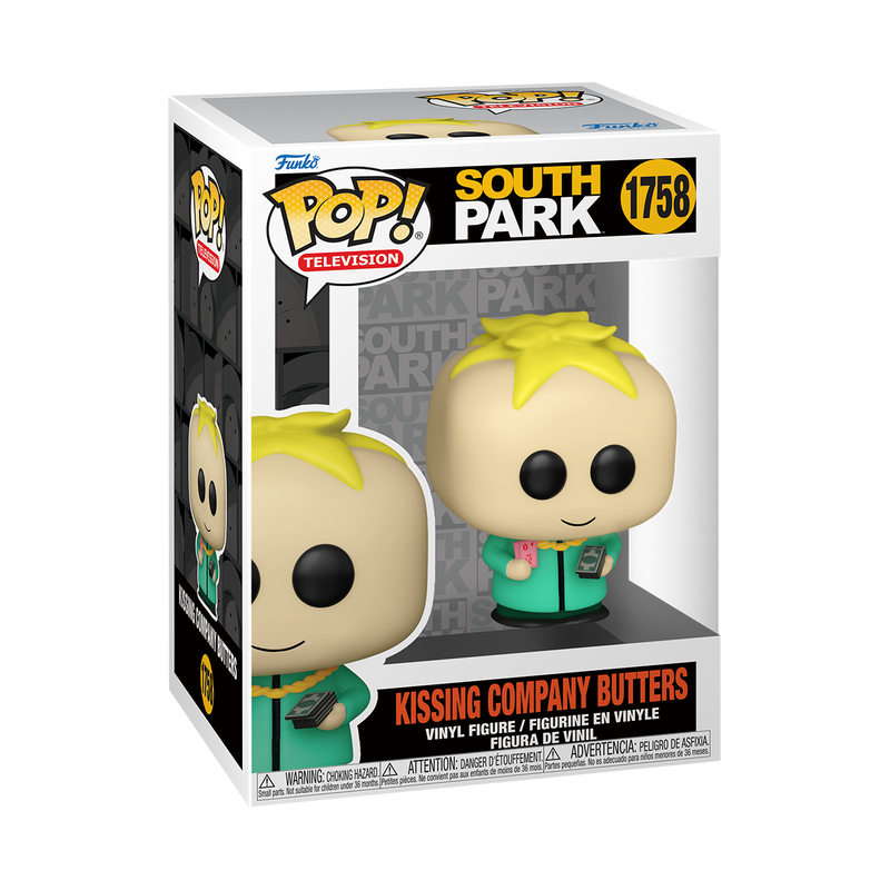 FUNKO POP! Vinyl figuur: South Park - Kissing Company Butters