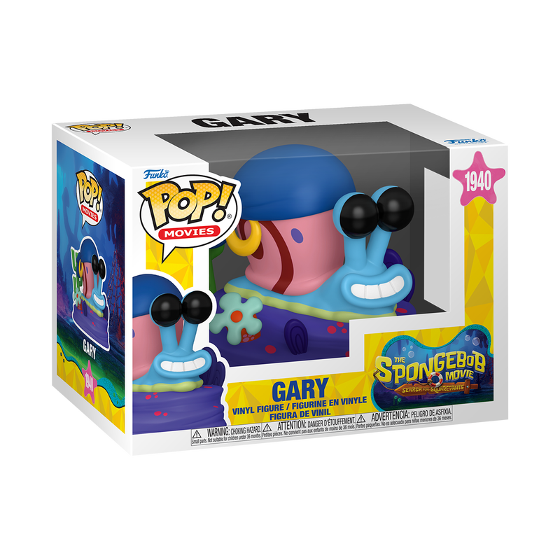 FUNKO POP! Vinyl figuur: SpongeBob SquarePants - Gary (Pirate)