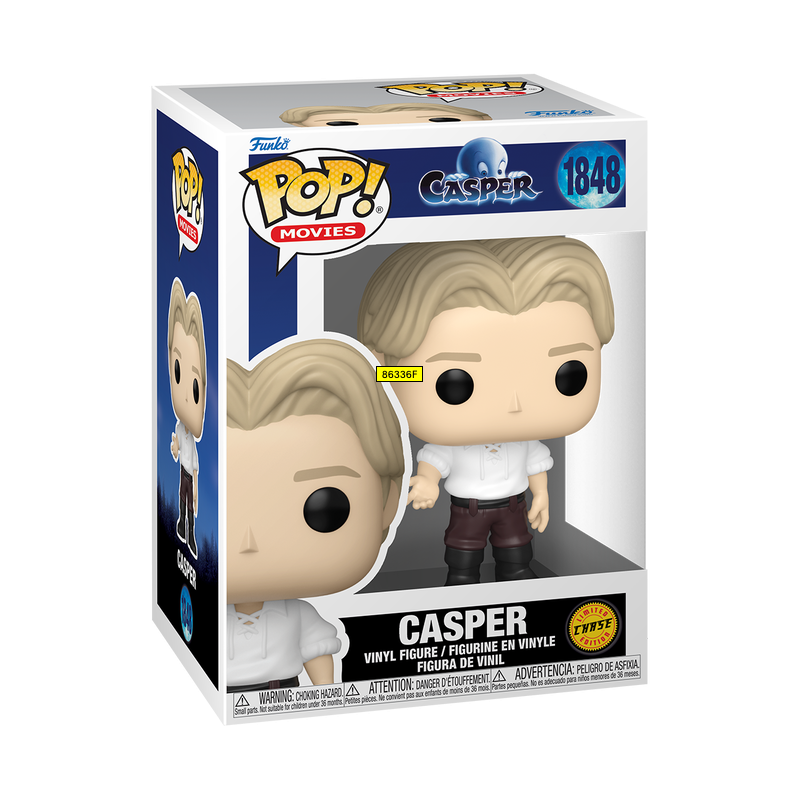 FUNKO POP! Vinyl figuur: Casper the Friendly Ghost - Casper (w/ Chase)