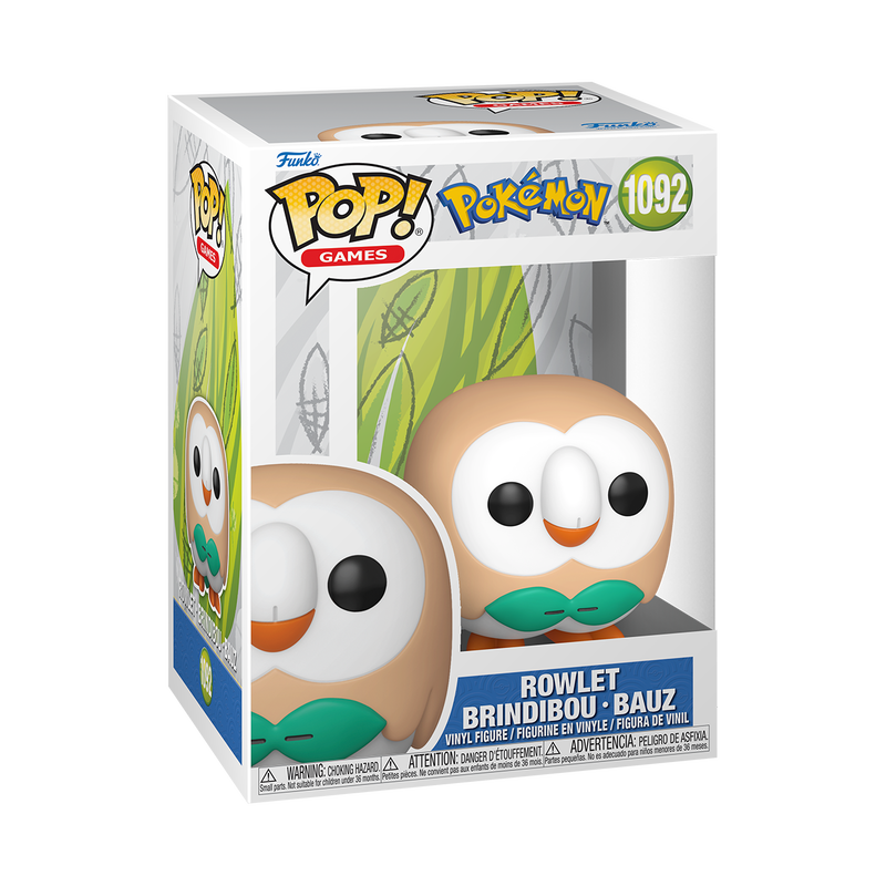 FUNKO POP! Vinyl figuur: Pokemon - Rowlet