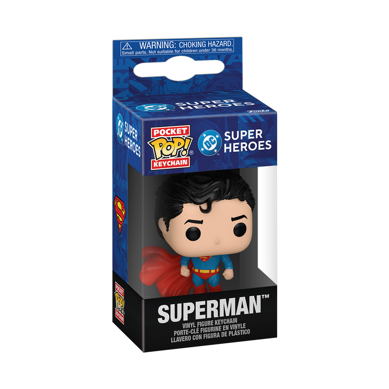 FUNKO POP! Võtmehoidja: DC - Superman (DC New Classics)
