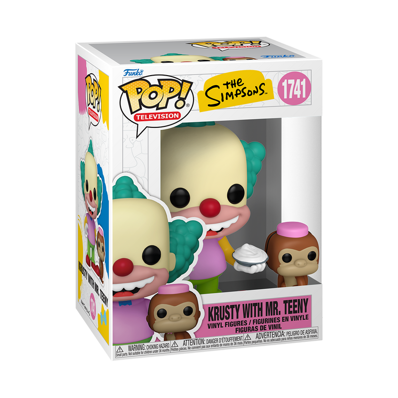 FUNKO POP! Vinyl figuur: The Simpsons - Krusty with Mr. Teeny