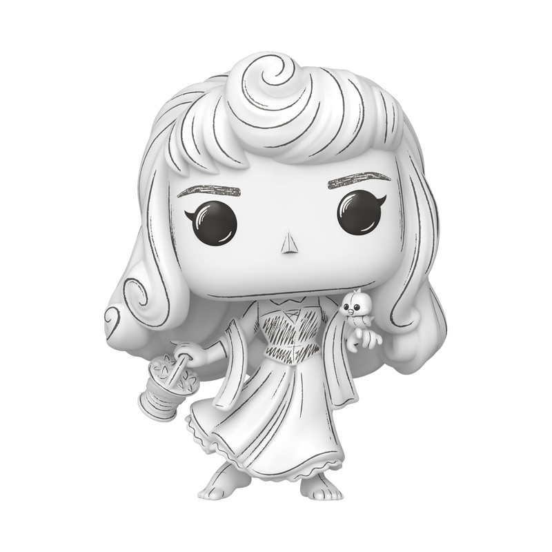 FUNKO POP! Vinyl figuur: Disney: Sleeping Beauty - Aurora (Sketched Deco)