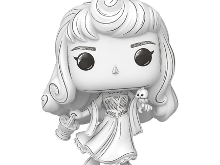 FUNKO POP! Vinyl figuur: Disney: Sleeping Beauty - Aurora (Sketched Deco)