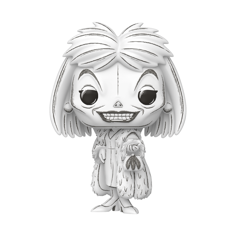 FUNKO POP! Vinyl figuur: Disney: 101 Dalmatians - Cruella de Vil (Sketched Deco)