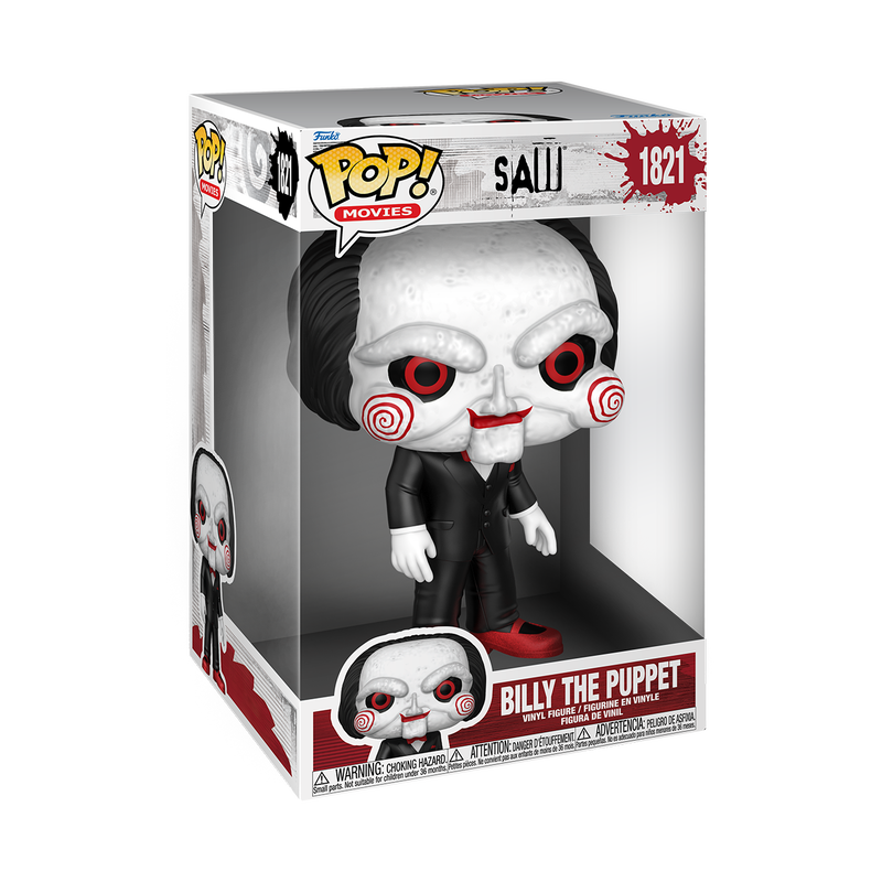 FUNKO POP! Jumbo Vinyl figuur: Saw - Billy