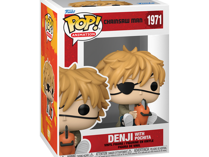 FUNKO POP! Vinyl Figuur: Chainsaw Man - Denji & Pochita