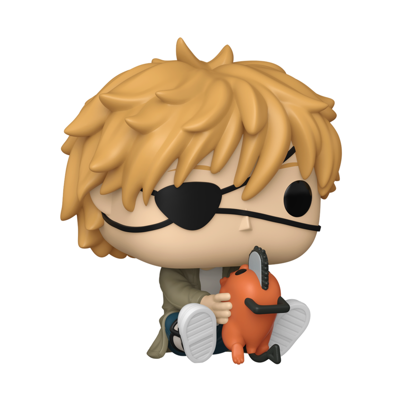 FUNKO POP! Vinyl Figuur: Chainsaw Man - Denji & Pochita