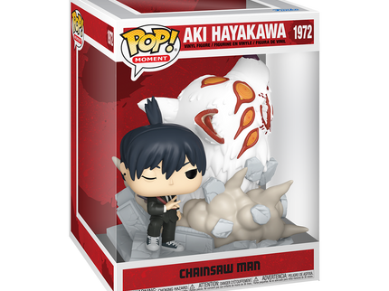 FUNKO POP! Moment Vinyl Figure: Chainsaw Man - Aki (Fox Devil)