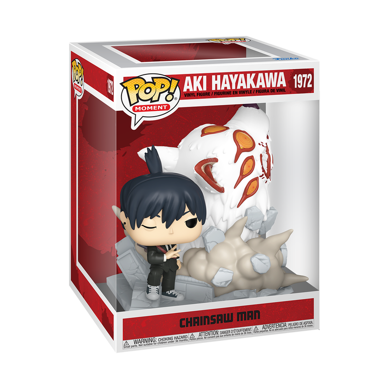 FUNKO POP! Moment Vinyl Figure: Chainsaw Man - Aki (Fox Devil)