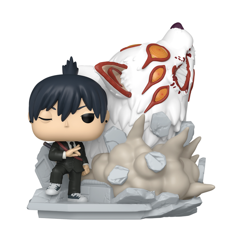 FUNKO POP! Moment Vinyl Figure: Chainsaw Man - Aki (Fox Devil)