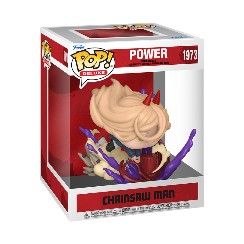 FUNKO POP! Deluxe Vinyl Figuur: Chainsaw Man - Power (Blood Mallet)