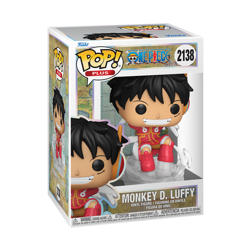 FUNKO POP! Plus Vinyl figuur: One Piece - Monkey D. Luffy (Egghead Arc)