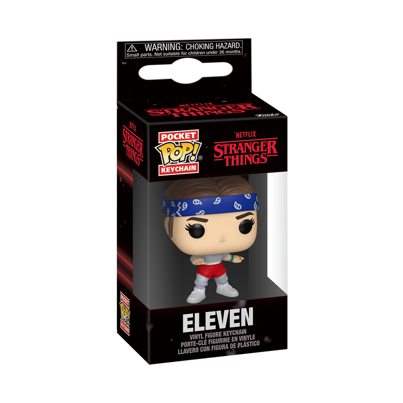 FUNKO POP! Võtmehoidja: Stranger Things - Eleven with Bandana