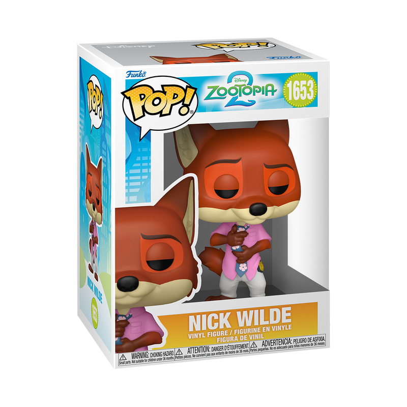 FUNKO POP! Vinyl figuur: Disney: Zootropolis 2 - Nick Wilde