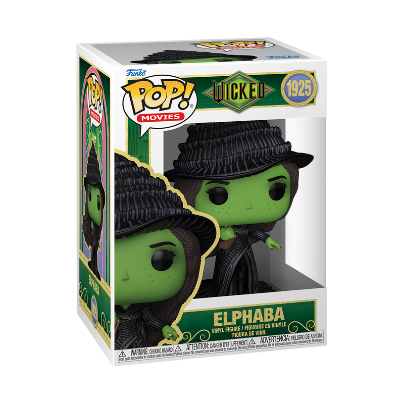 FUNKO POP! Vinyl figuur: Wicked - Elphaba with Grimmerie