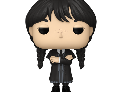 FUNKO POP! Vinyl figuur: Wednesday - Wednesday Addams (Black Coat)