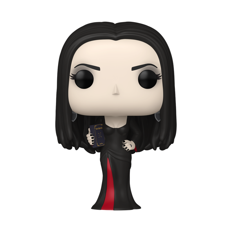 FUNKO POP! Vinyl figuur: Wednesday - Morticia Addams with Book of Shadows