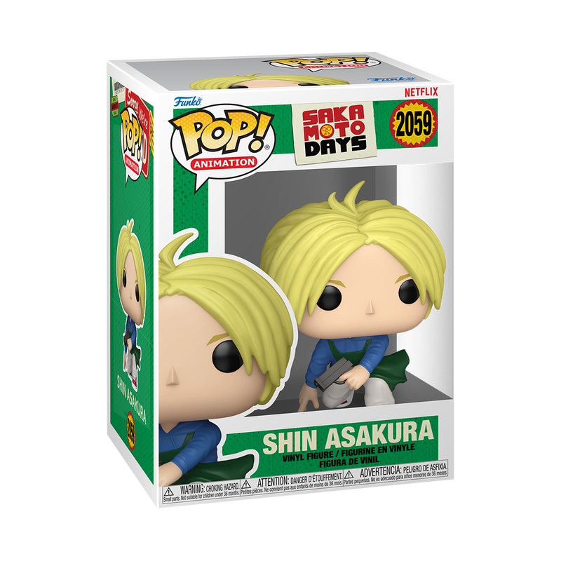 FUNKO POP! Vinyl figuur: Sakamoto Days - Shin Asakura