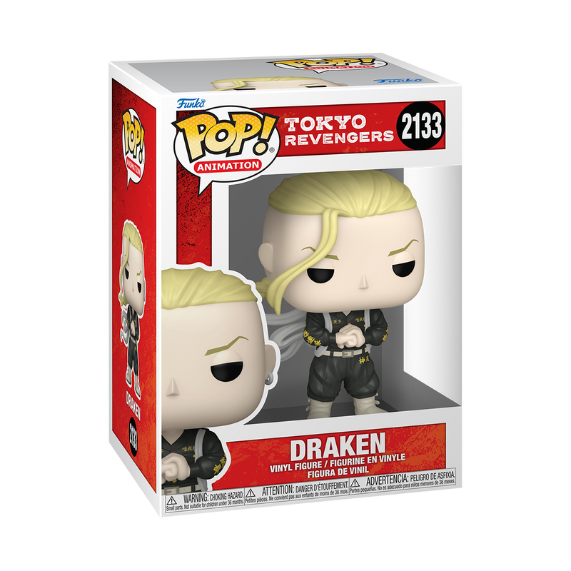 FUNKO POP! Vinyl figuur: Tokyo Revengers - Draken