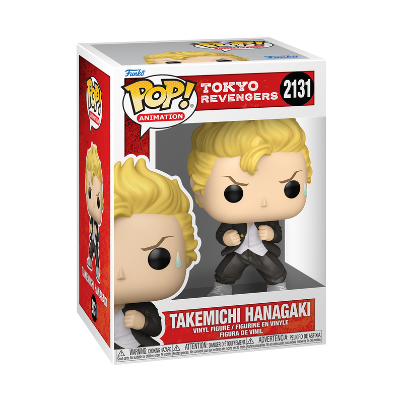 FUNKO POP! Vinyl figuur:  Tokyo Revengers - Takemichi Hanagaki (w/ Chase)