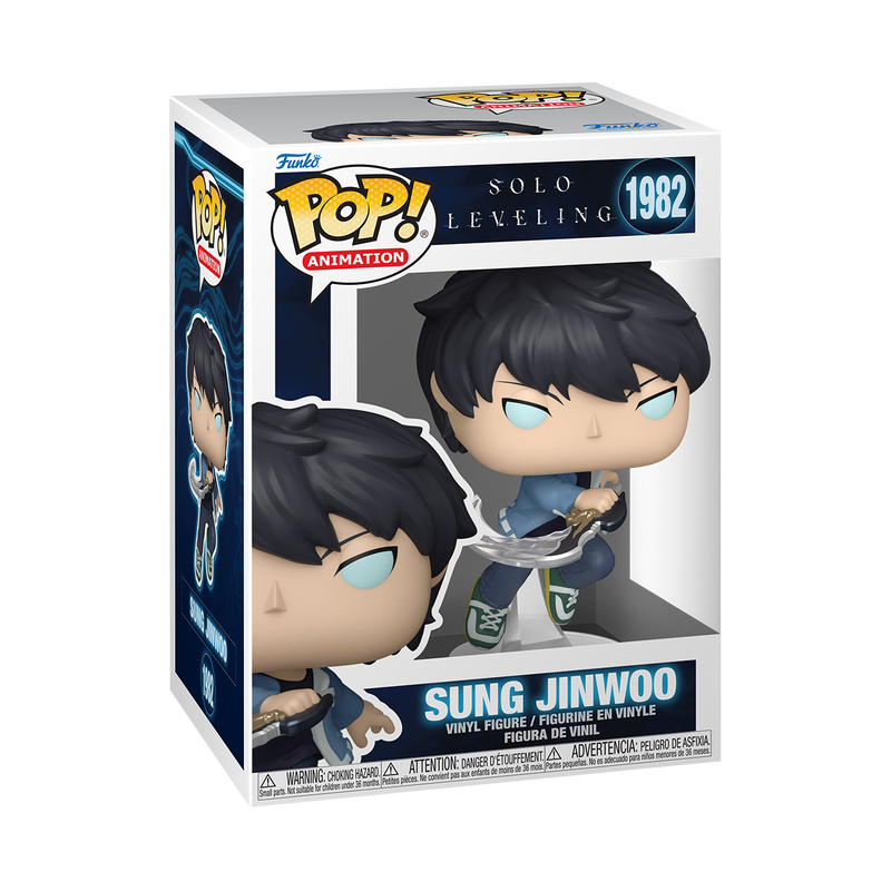 FUNKO POP! Vinyl Figuur: Solo Levelling - Sung Jin-woo w/CHASE