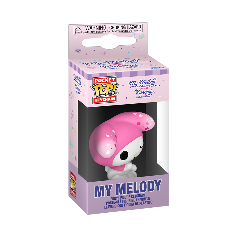 FUNKO POP! Võtmehoidja: Sanrio - My Melody (50th Anniversary)