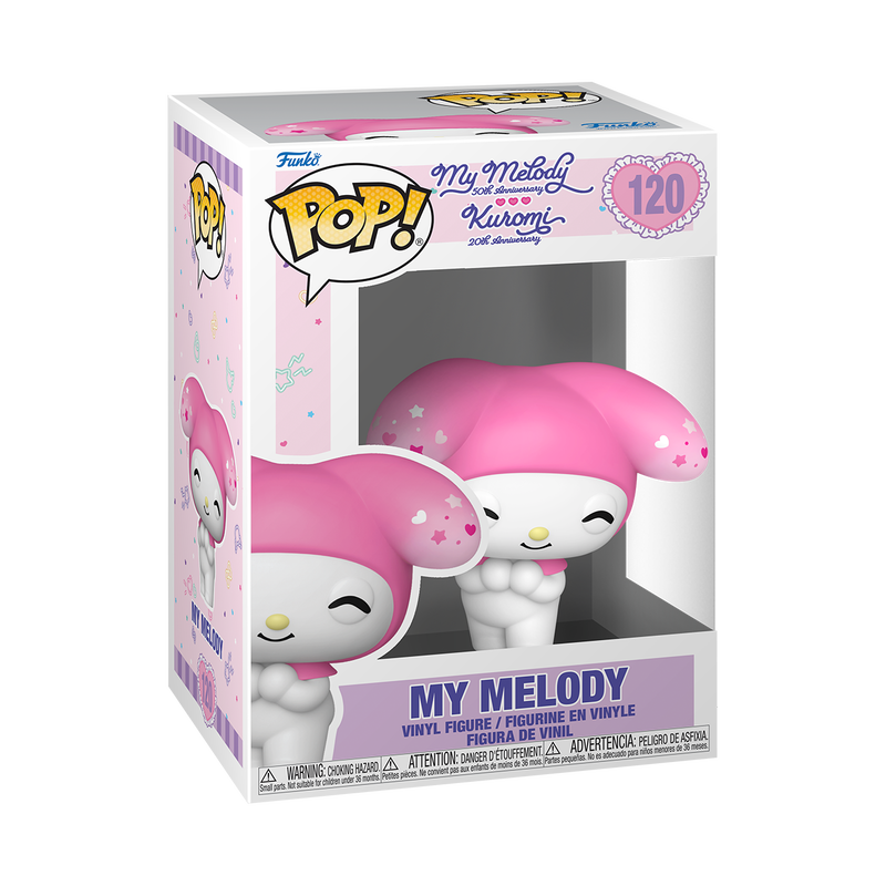 FUNKO POP! Vinyl figuur: Sanrio: Hello Kitty - My Melody (50th Anniversary)