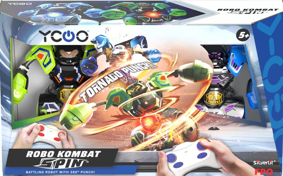 SILVERLIT YCOO Raadioteel juhitav mängukomplekt Robo Kombat Tornado