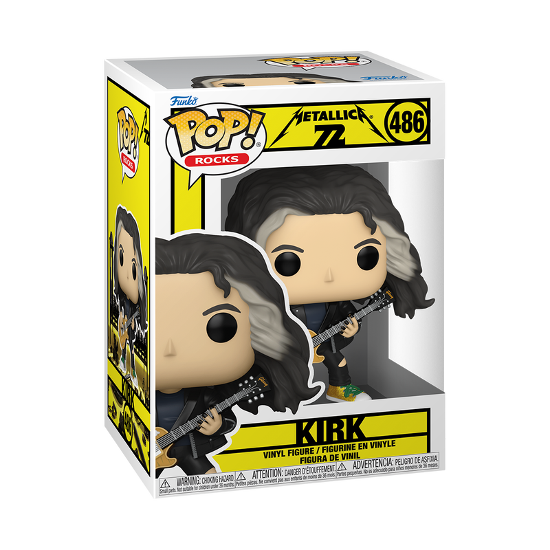 FUNKO POP! Vinyl figuur: Metallica - Kirk (72 Seasons)