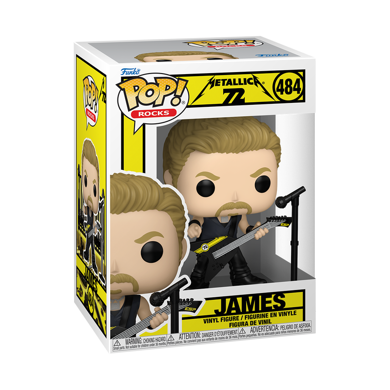 FUNKO POP! Vinyl figuur: Metallica - James (72 Seasons)