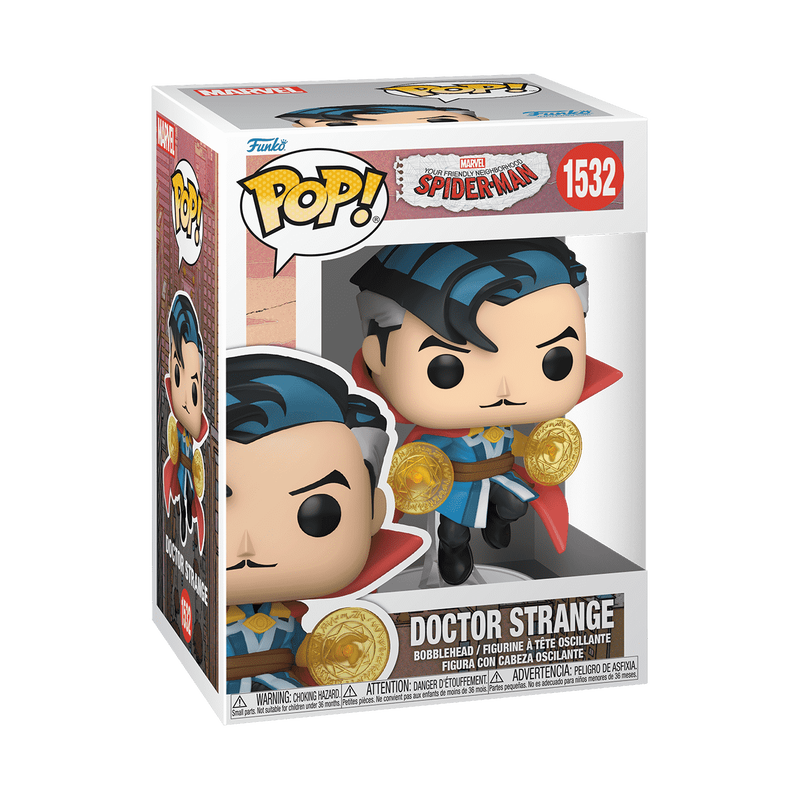 FUNKO POP! Vinyl Figuur: Marvel: Friendly Neighborhood Spider-Man - Doctor Strange
